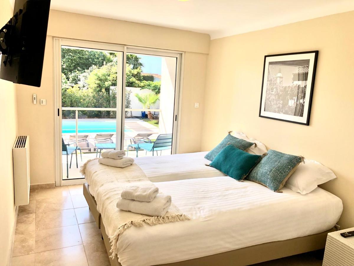 Villa Montfleuri, Vieille Ville A Pieds, Vue Mer, Piscine, 8 Pers サント・マキシム エクステリア 写真