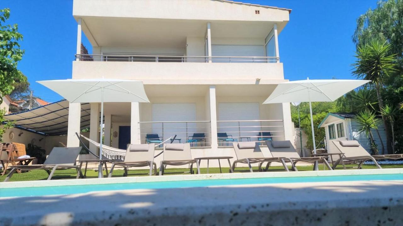 Villa Montfleuri, Vieille Ville A Pieds, Vue Mer, Piscine, 8 Pers サント・マキシム エクステリア 写真