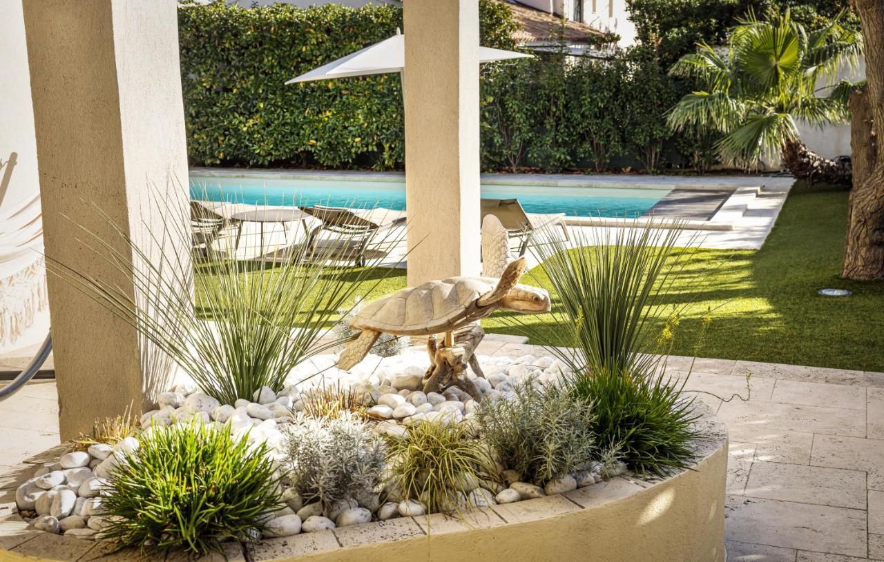 Villa Montfleuri, Vieille Ville A Pieds, Vue Mer, Piscine, 8 Pers サント・マキシム エクステリア 写真